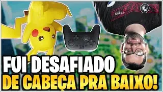 CONTROLE DE CABEÇA PRA BAIXO! 🙃 O desafio mais louco que já fiz no  Pokémon UNITE!