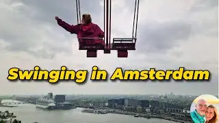 Прекрасный день в Амстердаме 🇳🇱 | Дом Анны Франк, смотровая площадка A&rsquo;DAM, прогулка по каналу и ...