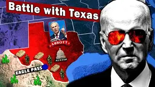 TEXAS vs BIDEN - US/Mexico border crisis | New Civil War in USA 2024