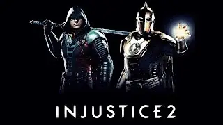 Robin vs Dr. Fate Gameplay Match on Hard Difficulty (Injustice 2)