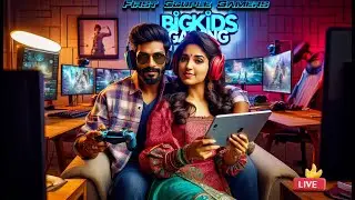 🔴 BGMI Live தமிழ் FIRST COUPLE GAMERS FUN GAMEPLAY TAMIL 🔴 | ROAD to 9K | #bigkidsgaming #bkg #bgmi