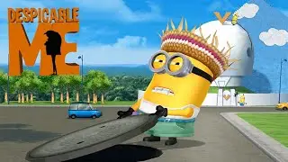 Minion Rush Vectors Fortress Isiand Hopper minion Despicable Me gameplay