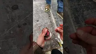 Maintaining the Tajima chalk line #tajima #newyorkcity #buildingconstruction