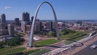 St Louis, Missouri, USA 🇺🇸 I 4K Drone Footage