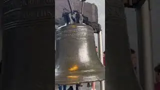 The Liberty Bell&ndash; a timeless symbol of freedom and independence in Philadelphia #shorts #libertybell