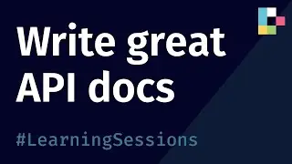 Effectively documenting your API