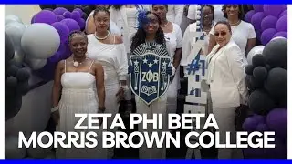 Beta Chapter of Zeta Phi Beta at Morris Brown College | Spring 2025