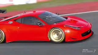 Ferrari 458 GR3 at Dragon's Tail (time trial)