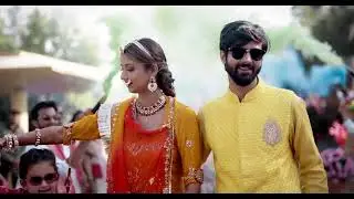 Destination Wedding Haldi Celebration in Udaipur 