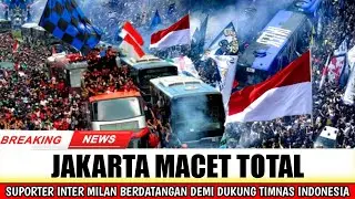 JAKARTA TUMPAH RUAH !! SUPORTER INTER MILAN BERAMAI-RAMAI TIBA DI INDONESIA DEMI DUKUNG TIMNAS !!