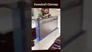 Downdraft Chimney #kitchen #shorts