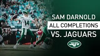 All 21 Of Sam Darnold Completions vs. Jaguars | New York Jets | NFL