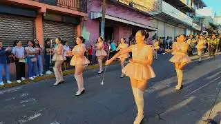San Vicente's Music Sound en el desfile del Barrio El Calvario, Chalatenango