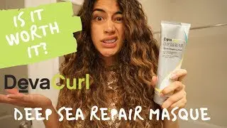 DevaCurl HONEST Review - Deep Sea Repair Seaweed Strengthening Mask