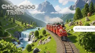 Choo-Choo Train 🚂🎵✨ | Fun Kids Song & Train Adventure for Toddlers 🌈👶
