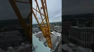 LTM-1300 Stretching out in NORFOLK, VA! #roadclosure #viral #newcrane #liebherr #cranelife #sketchy