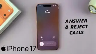 Как принять/отклонить входящие вызовы на iPhone 17/17 Pro