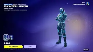 Icy Metal Mouth FORTNITE