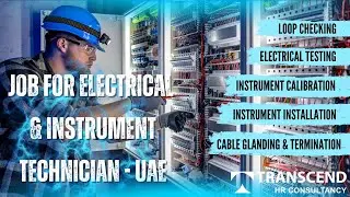 Electrical Instrument Technician Job Interview for UAE in Chennai |  Loop Calibration Cable Glanding