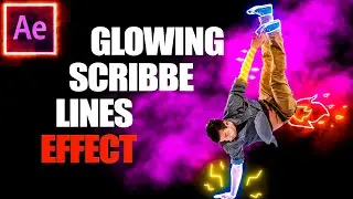 3 Easy ways to do GLOWING Scribble LINES ANIMATIONS -Tutorial- (After Effects) || NOOB TECH CHANNEL