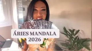 ÁRIES MANDALA 2026 ♈️  VOCÊ PRECISA SABER COMO INICIA SEU ANO E AS PRECAUÇÕES IMPORTANTES!🚨