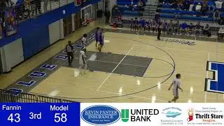 Fannin Vs. Model Basketball 2025