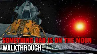 SOMETHING BAD IS ON THE MOON | Full Game Walkthrough | Itch.io