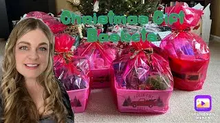 Christmas Gift Baskets I Made For My Family Using My Couponing Stockpile