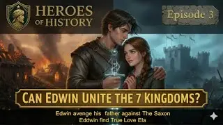 Edwin's Saxon Wars: Uniting Kingdoms & True Love Quest | Anglo-Saxon History E3. Saxon real story 