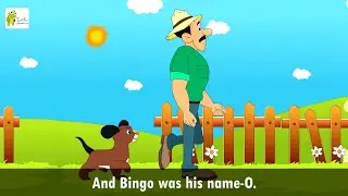 Bingo Dog Song - Kids Nursery Rhyme - Animal Pets Song