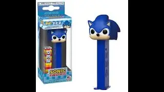 Sonic The Hedgehog Pop Pez