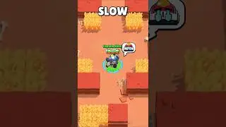 Fastest to Slowest Brawler Edit | Brawl Stars #brawlstars #shorts