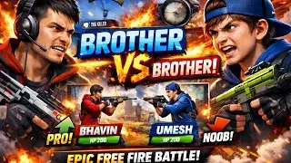 First battle between two brother