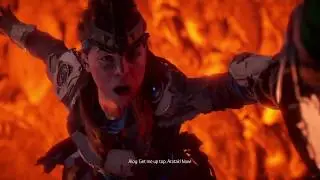 Horizon Zero Dawn - Frozen Wilds - The Forge of Winter boss battle