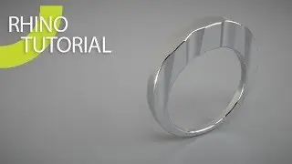 Rhino 3D Упражнение для начинающих # 03 (Кольцо)