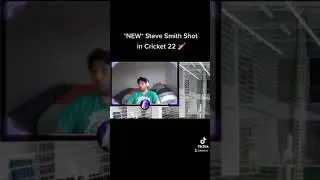 *NEW* Steve Smith Shot in Cricket 22 #shorts #cricket