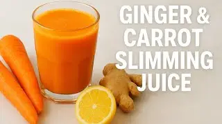 Title&ldquo;LIVE at 11:30 AM: Carrot Ginger Lemon Juice for Slimming & Detox | Baroness OBA&rdquo;