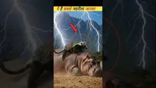 dangerous animals of world #shorts #viralshorts #shortfeed #facts #theroxtoon #animals #feed #viral