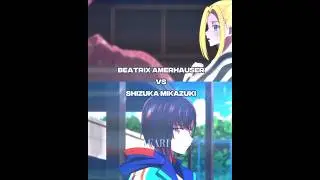 Beatrix vs Shizuka Mikazuki | Zom 100: Bucket List of the Dead #anime #animeedit #shorts #viral