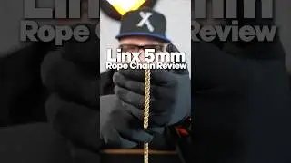 Linx 5mm Rope Chain Review 🥶 #linxresale #gold #chain #mensjewelry