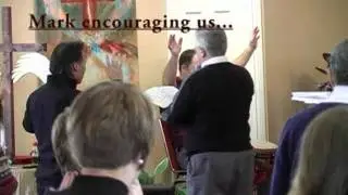 Kinburn Revival, Mark encouraging us....