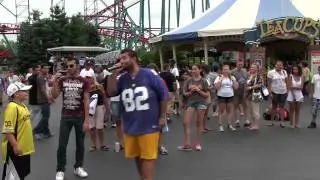 Joey Batts & Them - Freestyle @ Six Flags