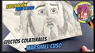 Como dibujar a MARSHALL de COMMON SIDE EFFECTS / EFECTOS COLATERALES #commonsideeffects #art