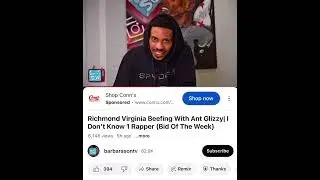 ANT GLIZZY DISSES RICHMOND VIRGINIA 😳