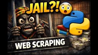 Is Web Scraping Illegal? 👮🏾&zwj;♂️ Python Web Scraping Tutorial [No Talking] 🕷️