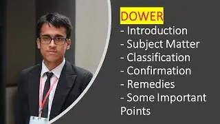 Dower (Haq Mehr) Islamic Personal Law