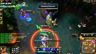 [LoL] Nautilus Baron Steal + Unofficial Quadra (Stolen Penta)