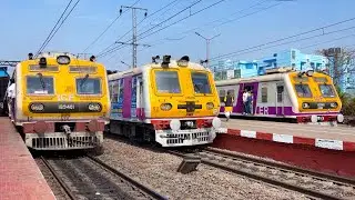 🔥Incredible train racing and crossing show! Eastern Railway edition 2026
