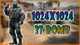 1024x1024 = 37 BOMB 💣 VS GLOBAL ELITE &bull; MIRAGE &bull; CS:GO
