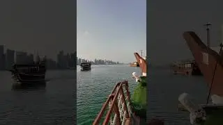 Corniche & West Bay  l Traditional Dhow Boat in Qatar